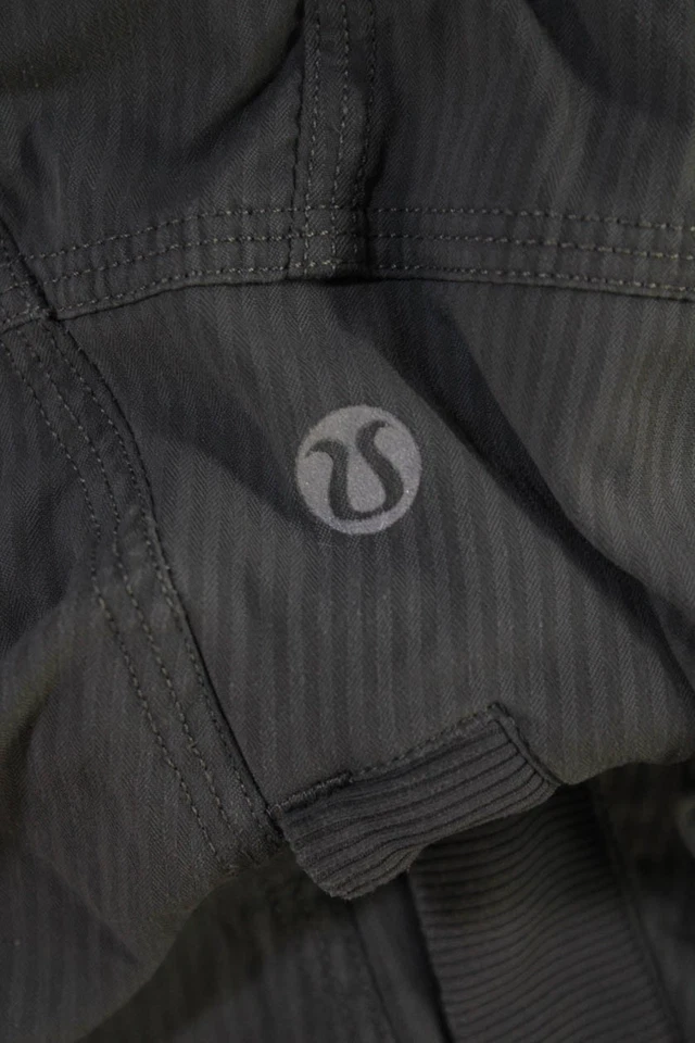Lululemon Womens Drawstring Waist Pocketed Paneled Athletic Joggers Gray Size M - Image 4 of 4