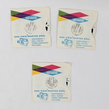 Set of 3 View-Master Sawyer's Vintage South Dakota Reels A-486