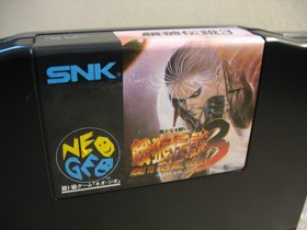 BOXED FATAL FURY 3 NEO GEO HOME CART AES JAP IMPORT!