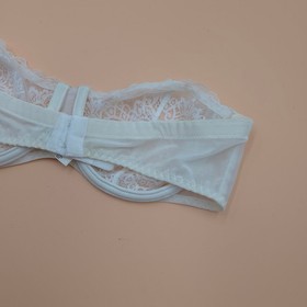 Aubade Danse des Sens Lace Strapeless Bra in White Size 34C