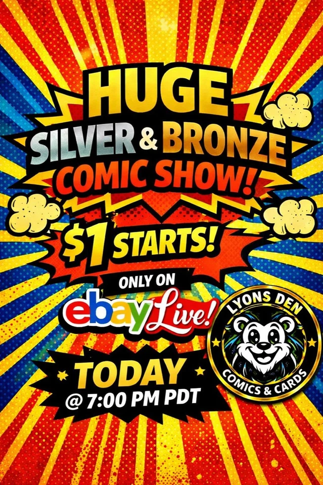 EP132 - SILVER & BRONZE SUPER SHOW! MARVEL DC! KEYS! HUGE LOTS $1 STARTS!