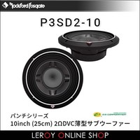 Rockford Fosgate P3SD2-10 10 Zoll 2ΩDVC Slim Subwoofer