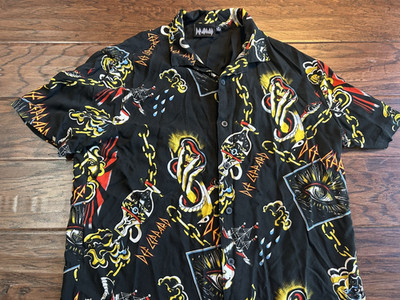 Def Leppard Shirt License To Epic 2023 Bludgeon Riffola Limited Men's M