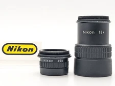 [Near MINT+] Nikon Fieldscope Eyepiece set of 15x & 40x from Japan #31791B