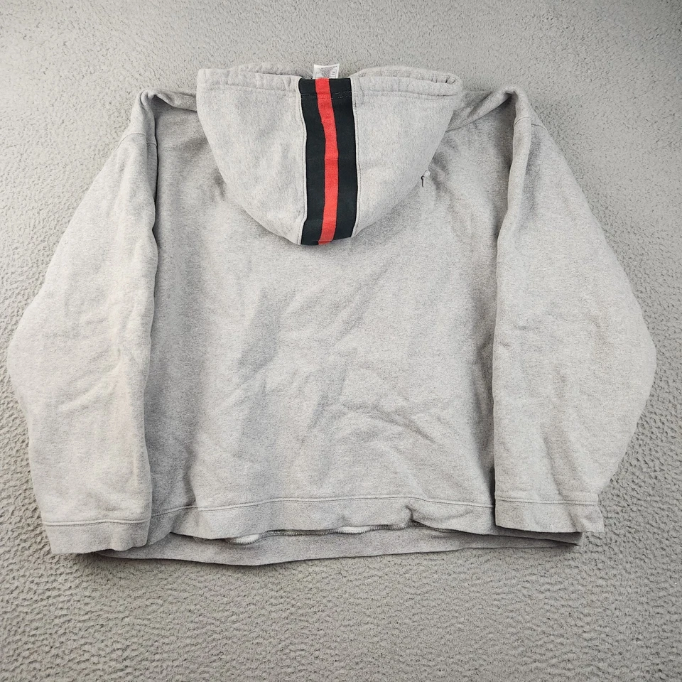 Sudadera con Capucha De Colección Para Hombres Extra Grande Deletrear Pesada ESPN Zona Llamas de Fuego Foto 2 de 4