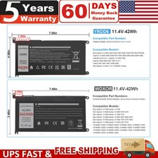 WDX0R 0WDX0R YRDD6 Battery for Dell Inspiron 3493 3582 3583 3593 Latitude 3310