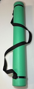 GREEN Telescoping Document Tube 24" to 40" for Artists and Architects Plans