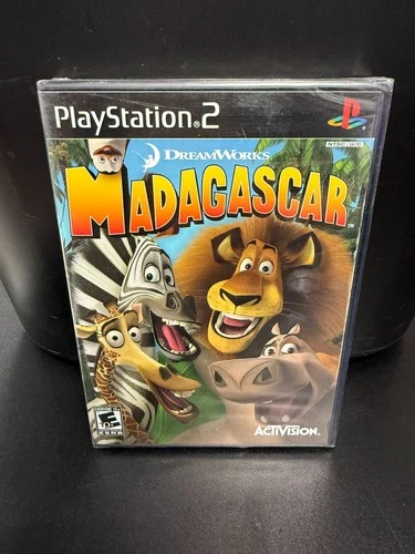 Madagascar (Sony PlayStation 2, 2005) PS2 Black Label NEW SEALED