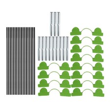 Cerceaux de Jardin pour Lits Surélevés Haute Extensibilité Serre Cerceaux pou