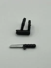 New ListingGIJoe Classified Alley Viper 34 Knife & Wrist Sheath Fodder 1/12 Scale