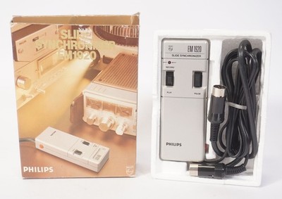 Vintage original Philips EM 1920 Slide Synchronizer inkl. Kabel mit OVP