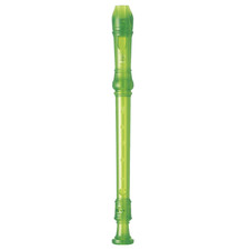 Yamaha YRS-20GG Green Transparent Soprano Recorder German Fingering