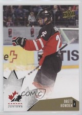 2015 Upper Deck Team Canada Juniors Gold Brett Howden #29 0a3