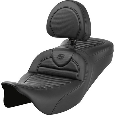 Saddlemen 808-07B-204B0 Roadsofa TR CF Sitz mit Rückenlehne