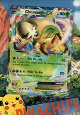 Pokémon TCG Chesnaught EX Holo Promo XY Promos XY18 MP on eBay