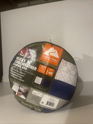 Deluxe XL Cool Weather Sleeping Bag.80   L X 36  W.