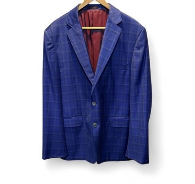 Byron British Style Fine Italian 100 Wool Sz 48. P-P22 L-31 