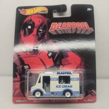 Hot Wheels Premium 2018 Deadpool Ice Cream Truck – Sealed Marvel Collectible