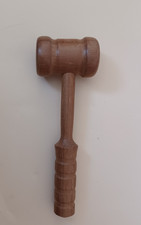 Wooden Judge Auctioneer Gavel  nut cracker