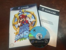 Super Mario Sunshine nintendo GameCube 2002 TESTED