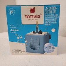 Tonies Disney Frozen Starter Set with Elsa Toniebox Audio Player Blue Brand New