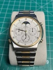 Seiko VTG Moon Phase Chronograph 7A48-7000 Quartz Watch 35mm (READ DESCRIPTION)