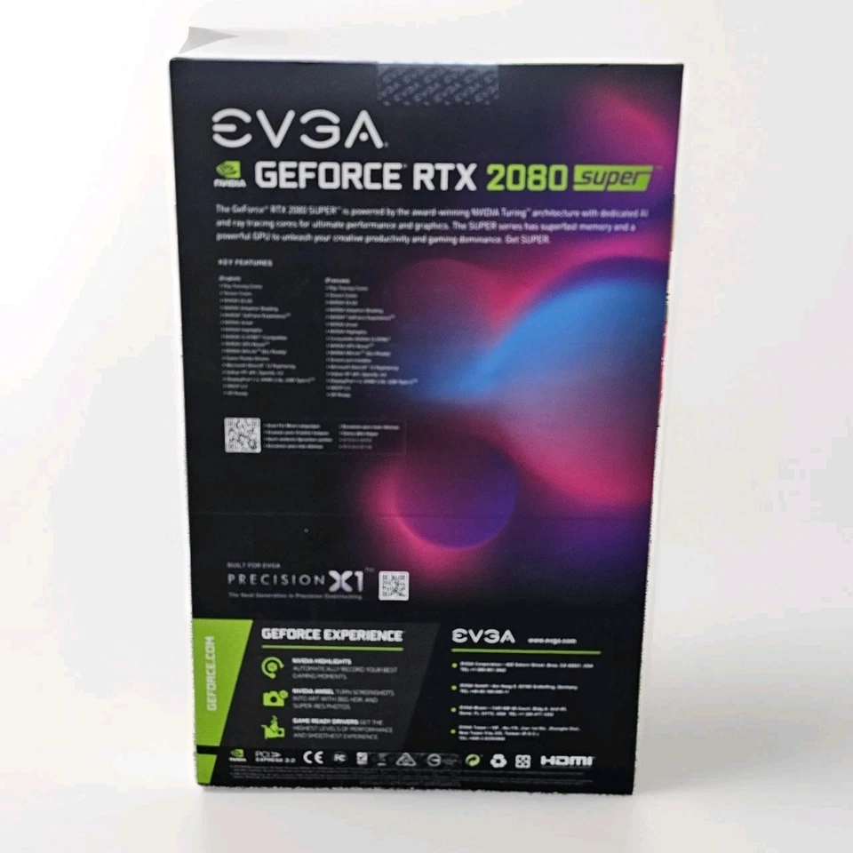 EVGA GeForce 2080 Super 8GB Black Gaming GDDR6 Graphics Card (08G-P4-3081-KR) - Image 2 of 4