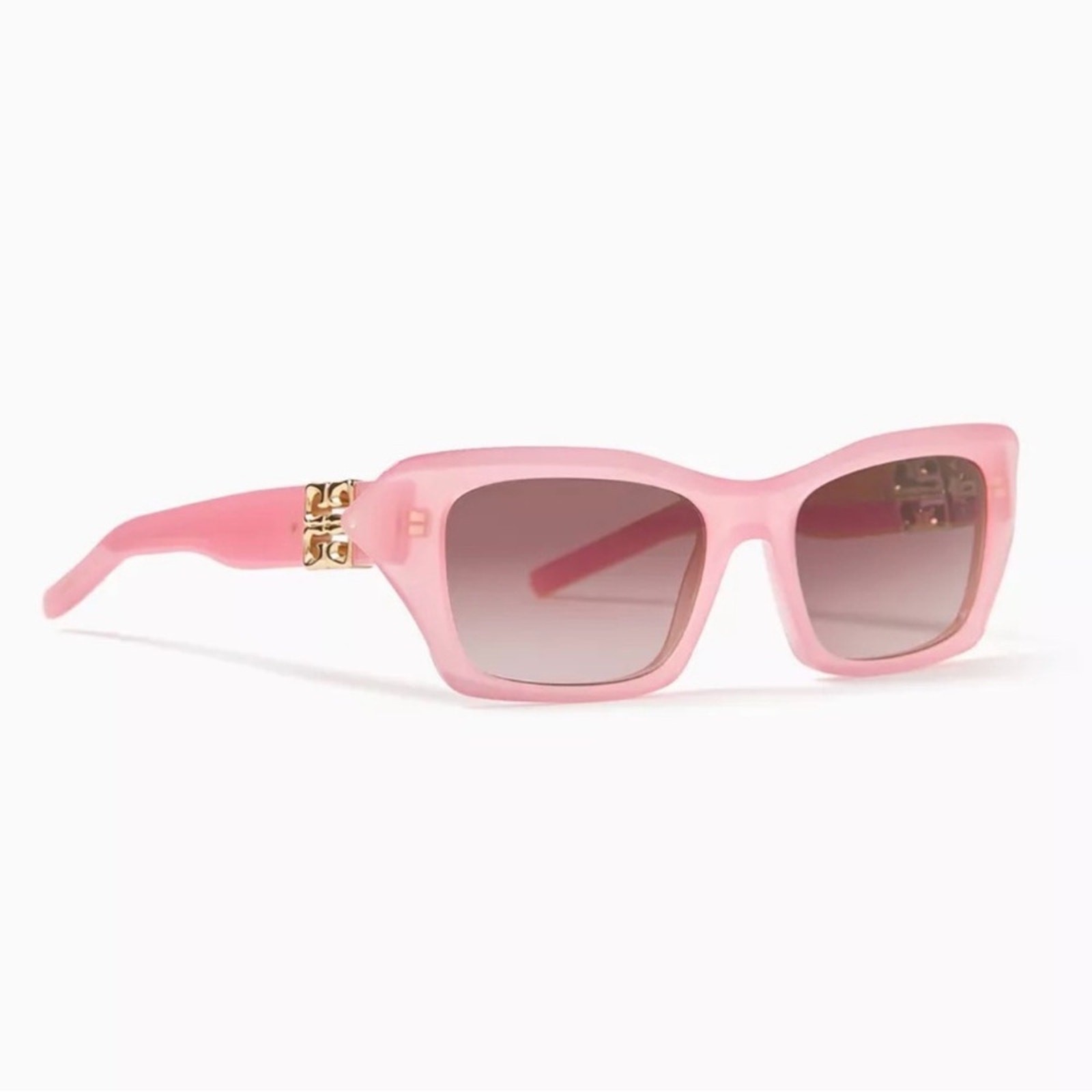 New! Givenchy Pink Sunglasses with Gold Accent, GV40103I 72Z, Authentic thumbnail 2