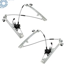 2x Front Left & Right Power Window Regulator w/ Motor for Chevy Silverado 1500