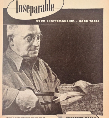 1948 Crescent Tool Company Advertisement Craftsmanship Shop Tools Vintage F15U3