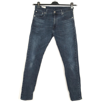 LEVI STRAUSS & CO 512 Herren Jeans Größe W30 L30 Slim Fit Tapered Blau Stretch