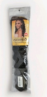 Eve Hair Cleopatra French Loose Deep Bulk 100% Remy Human Hair  18-inch Color 1B