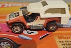 Hot Wheels Tow Truck White Orange 1:64 Diecast Car Vintage 1970 Diecast