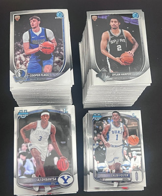 2025-26 Bowman CHROME Basketball BASE PROSPECTS  YOU PICK FROM LIST