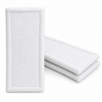 3X Bodenwischer Ersatz Wischbezug Mikrofaser Wischmopp 50Cm Mop Bezug Fusselfrei