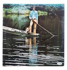 James Taylor & Leland Sklar Signed Autographed Record Album LP ACOA