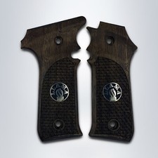 KSD Brand LLama 1911 Style Compatible Walnut Grips Dragon Skin