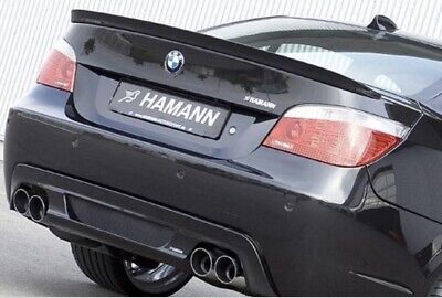 BMW E60 Hamann Style Rear Spoiler Lip | Black | Painted BMW E60 Hamann Style Rear Spoiler Lip | Black | Painted