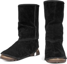 Leather Welding Spats - Flame and Abrasion Resistant Welding Boot Covers - Fu...