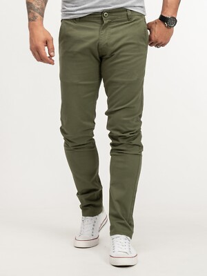 Chino Hose Herren Regular Fit Stretch Rock Creek Herren Hosen Chinohosen H-379