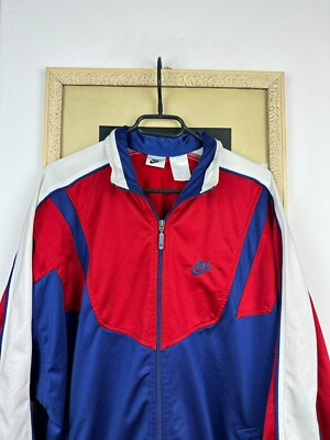 Vintage Nike Jacket Track Top Rare Hype Y2k Swoosh Mens