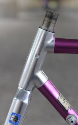 Cadre Vélo Vitus Dural 979 Anodisé Violet 52,5 Cm Avec Fourche Stronglight