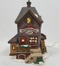 Holiday Time Christmas Village Nick's Lighting Emporium Lighted House Building