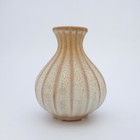 Ewald Dahlskog – Beige Ceramic Vase – Bo Fajans (Faience) - Midcentury Design