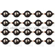 20PC 34.4MM Tweeter Diaphragm Voice Coil Titanium Film aluminum Driver 34.5