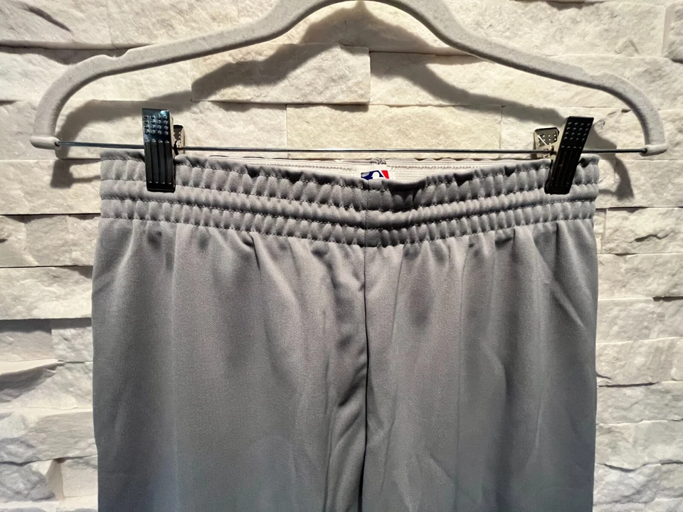 Pantalones de béisbol nuevos sin etiquetas MAJESTIC Team MLB cintura elástica cordón oculto para niños YXL Foto 4 de 4