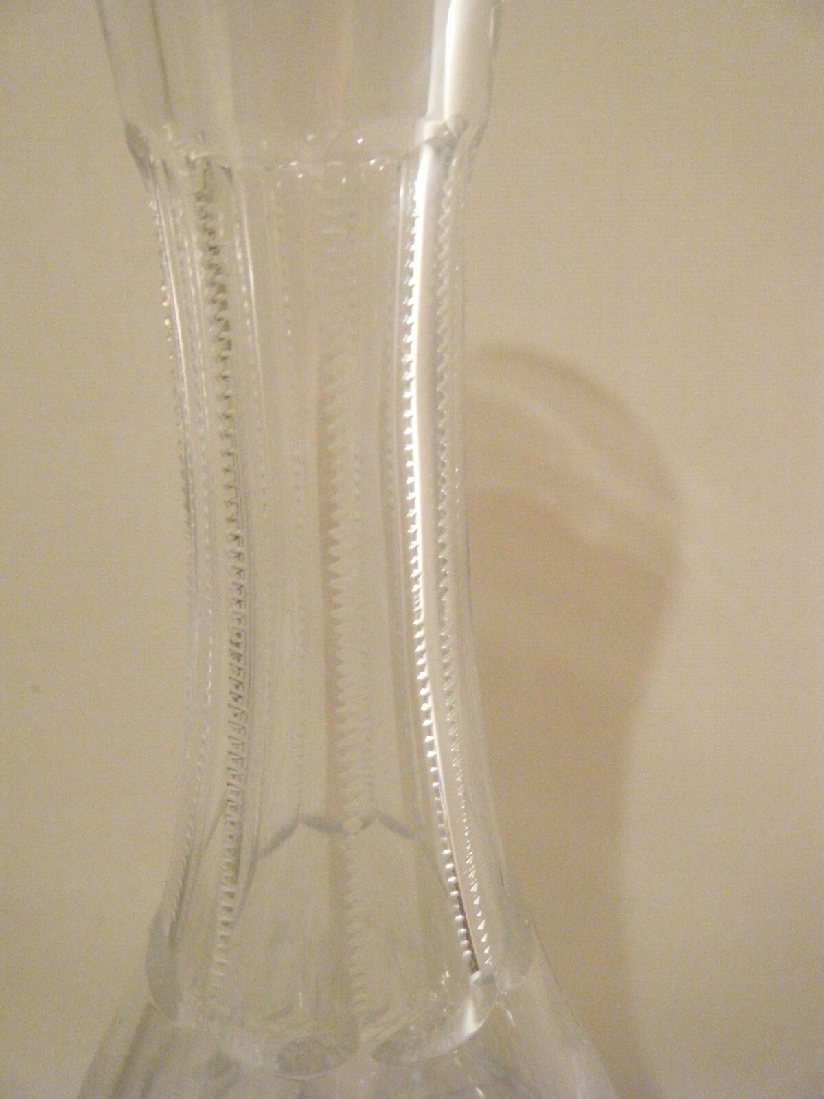 Crystal Decanter Yugoslavia Hand Crafted Lead Crystal 26 PbO ASI