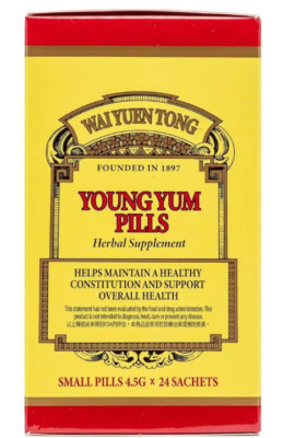 Young Yum Pills, Small Pills 4.5G (24 Sachets)