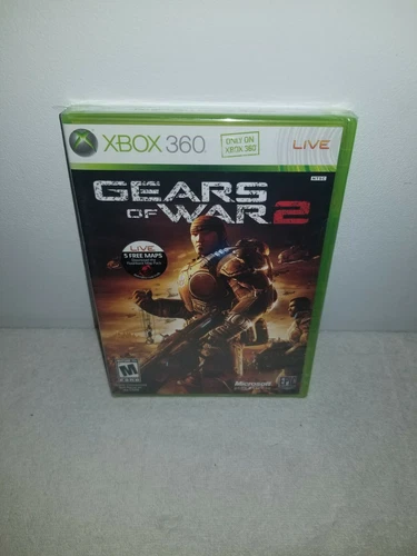 Gears of War 2 (Xbox 360, 2008) Do Not Sell Before 1st Print Brand New Sealed