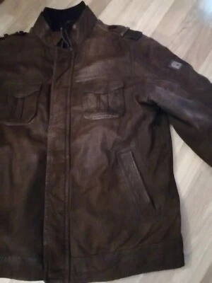 Herren Leder Jacke Northland adventure Extras  Echtes Leder 50 52 XL Taschen - Bild 1 von 4